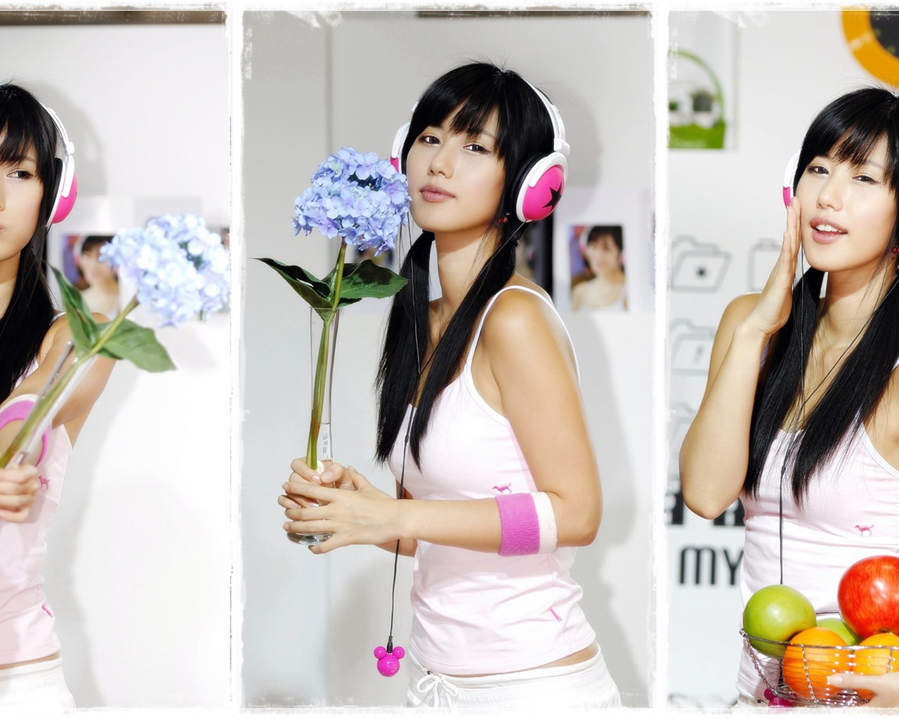 Korejský autosalonu model Hwang Mi Hee Song & Jina #17 - 1280x1024