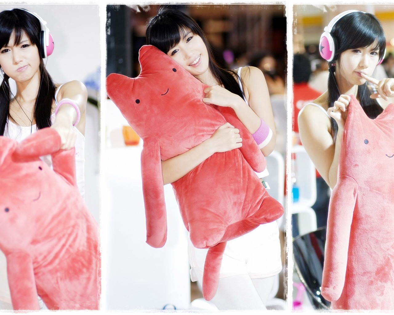 Korejský autosalonu model Hwang Mi Hee Song & Jina #18 - 1280x1024