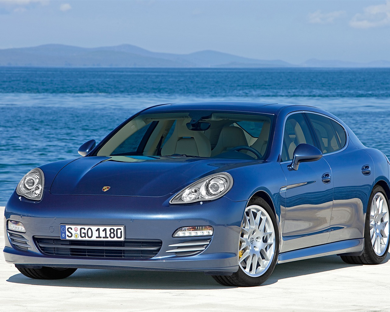 Porsche Panamera 4S - 2009 HD tapetu #1 - 1280x1024