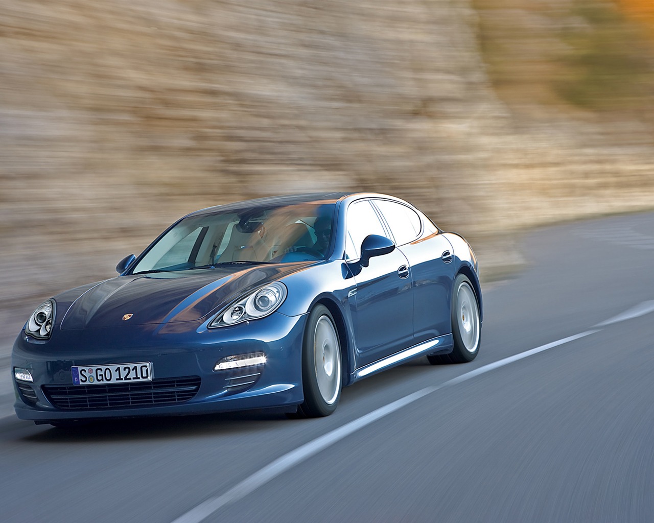 Porsche Panamera 4S - 2009 HD tapetu #2 - 1280x1024