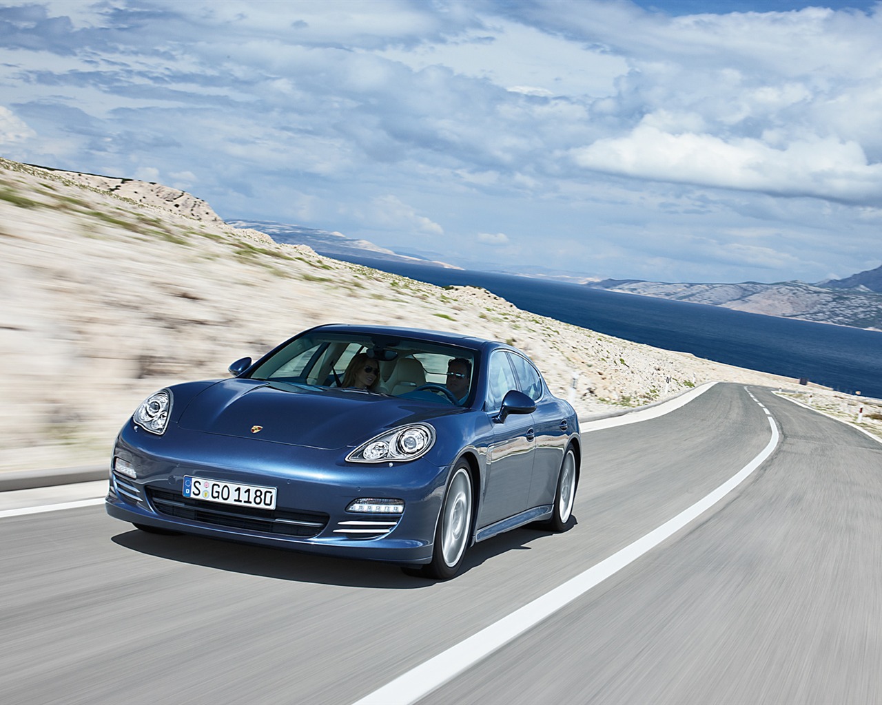 Porsche Panamera 4S - 2009 HD tapetu #6 - 1280x1024