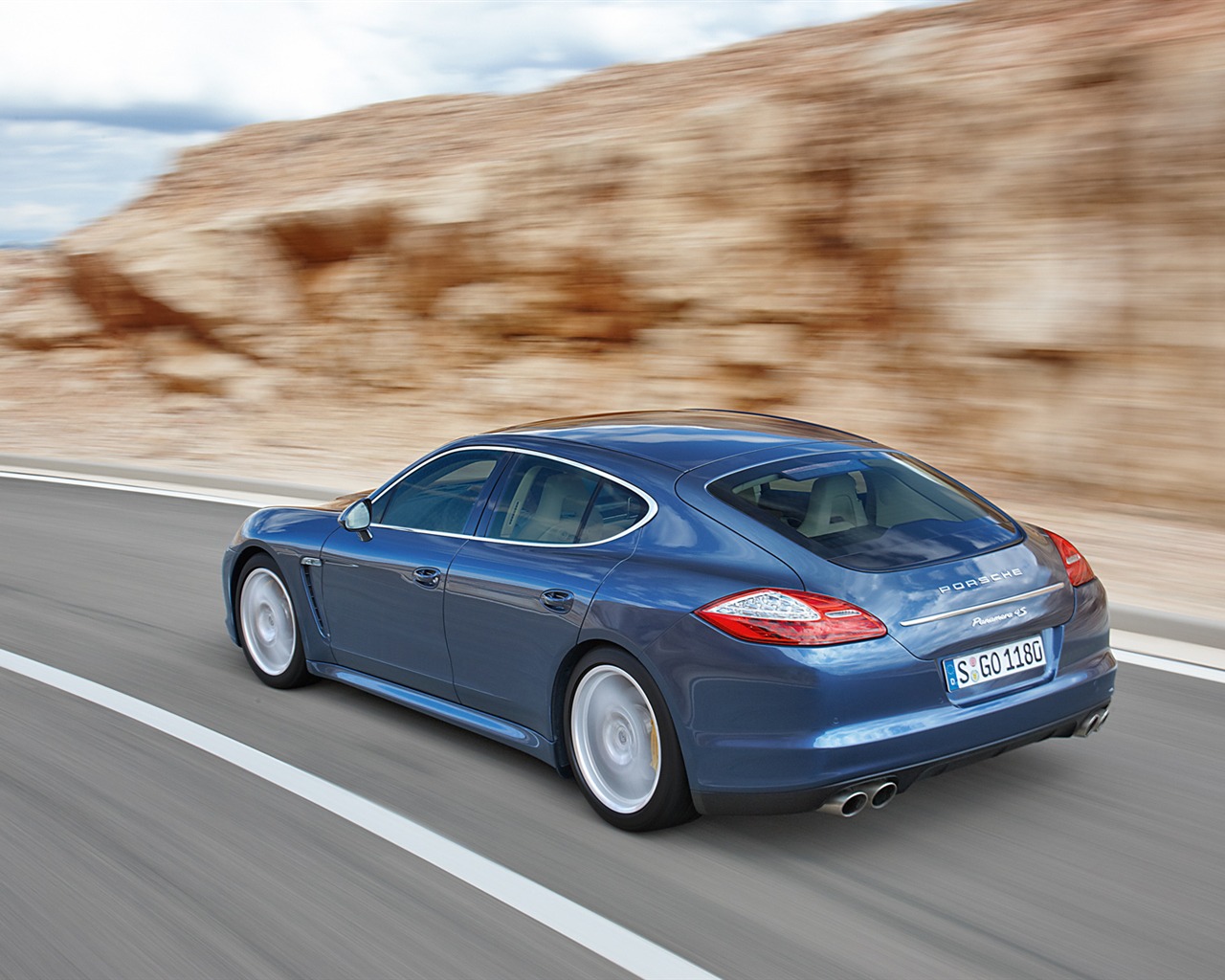 Porsche Panamera 4S - 2009 HD tapetu #8 - 1280x1024