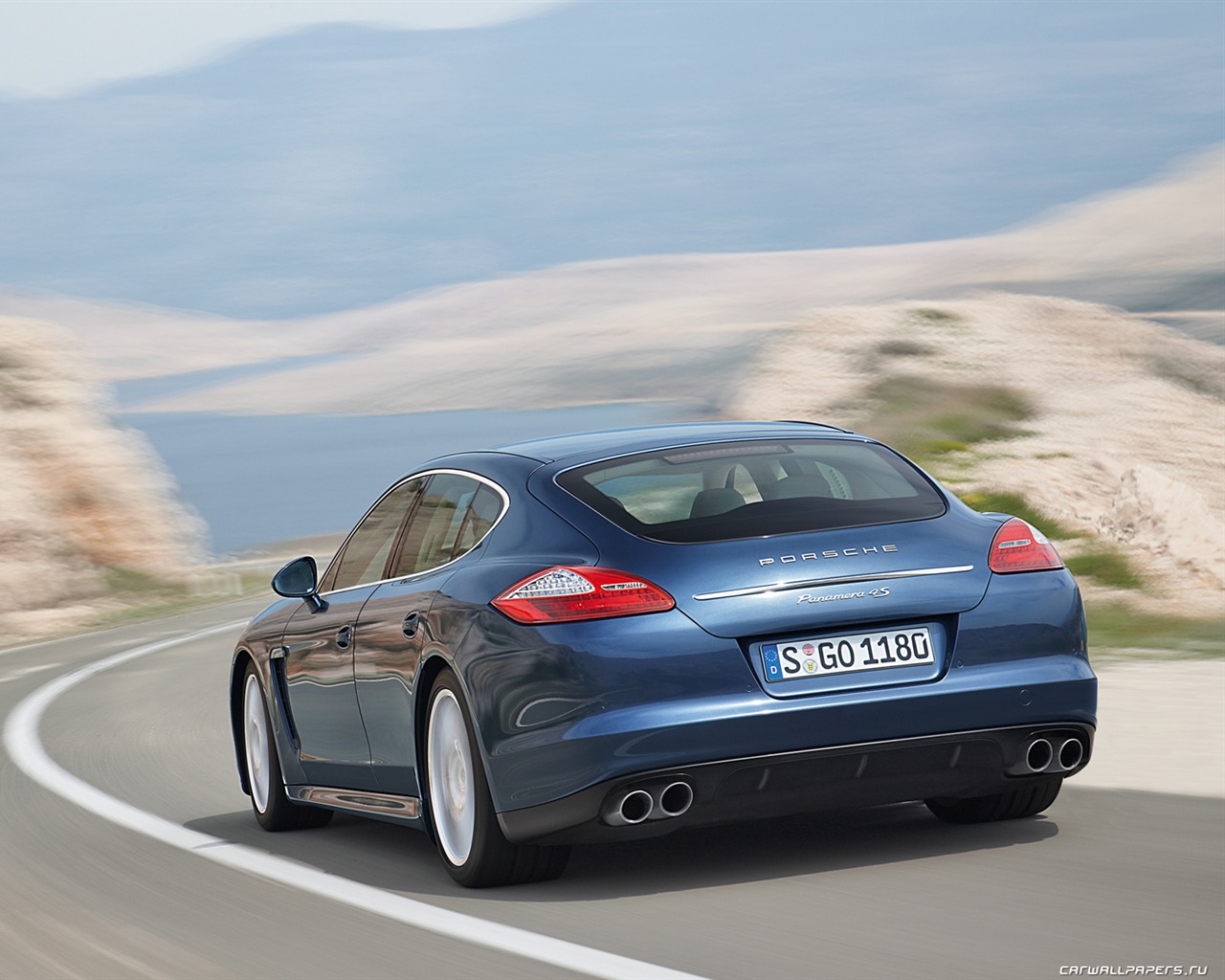 Porsche Panamera 4S - 2009 HD wallpaper #9 - 1280x1024