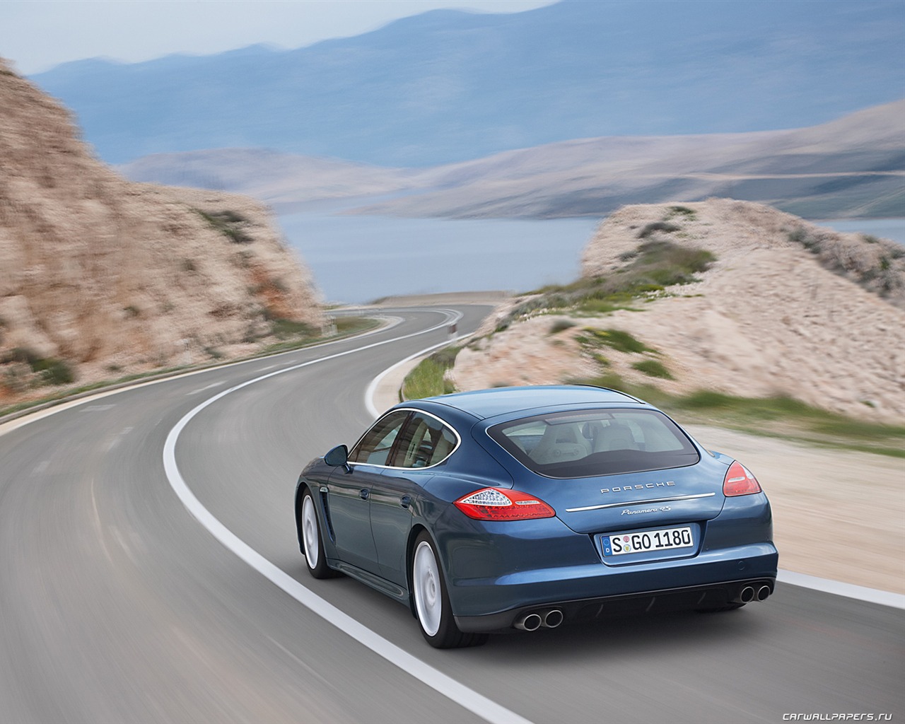 Porsche Panamera 4S - 2009 HD tapetu #10 - 1280x1024