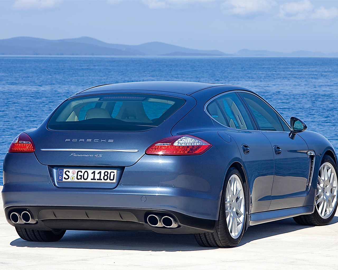 Porsche Panamera 4S - 2009 HD tapetu #15 - 1280x1024
