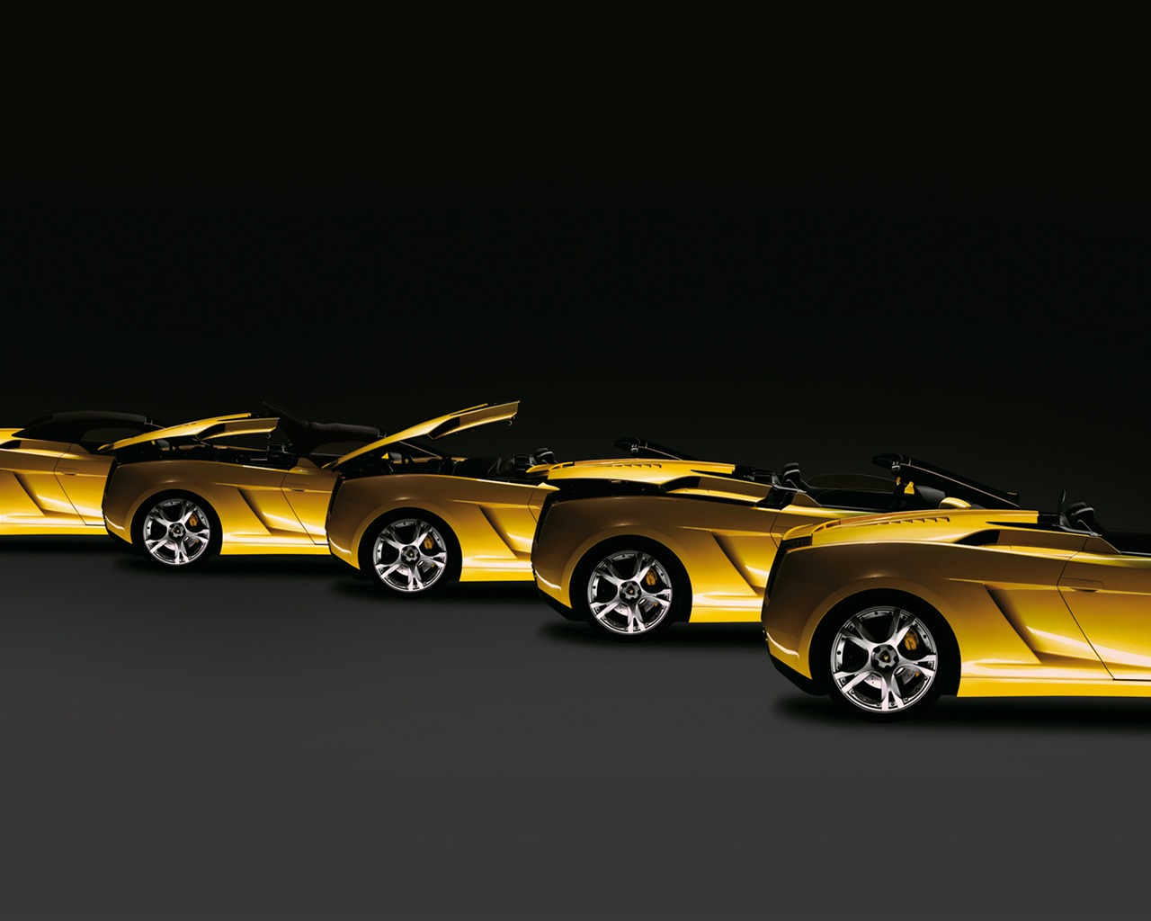 Lamborghini Gallardo Spyder - 2005 HD wallpaper #8 - 1280x1024