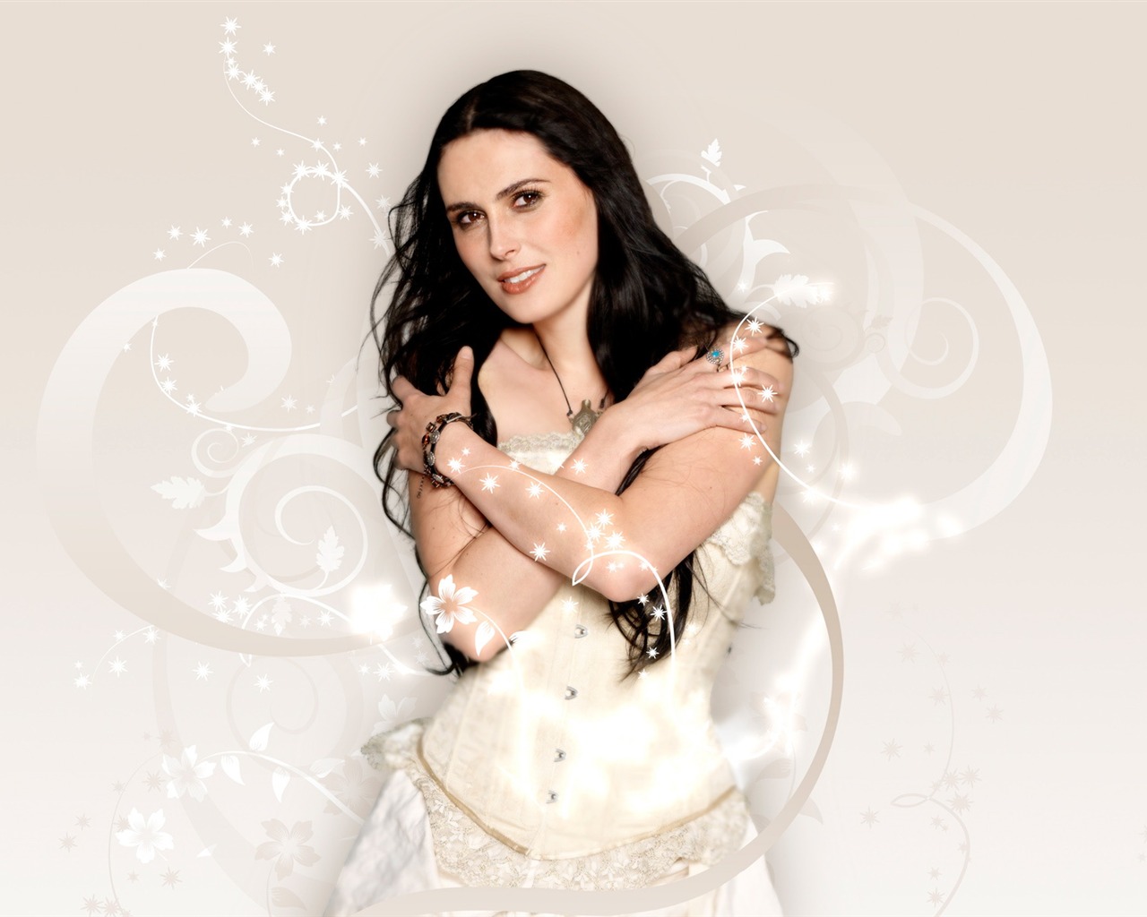 Sharon den Adel 莎伦·丹·阿德尔 美女壁纸2 - 1280x1024