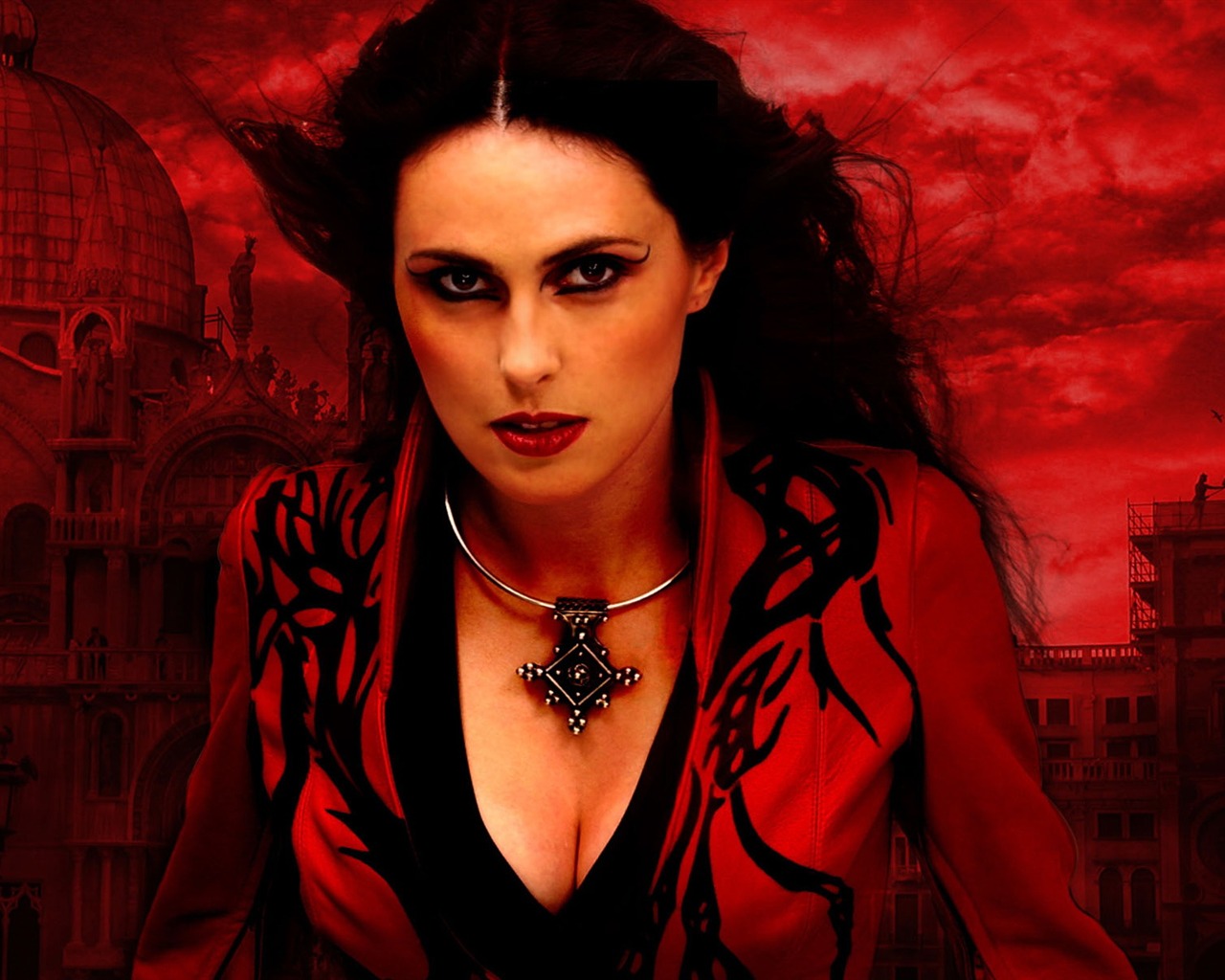 Sharon den Adel 莎伦·丹·阿德尔 美女壁纸9 - 1280x1024