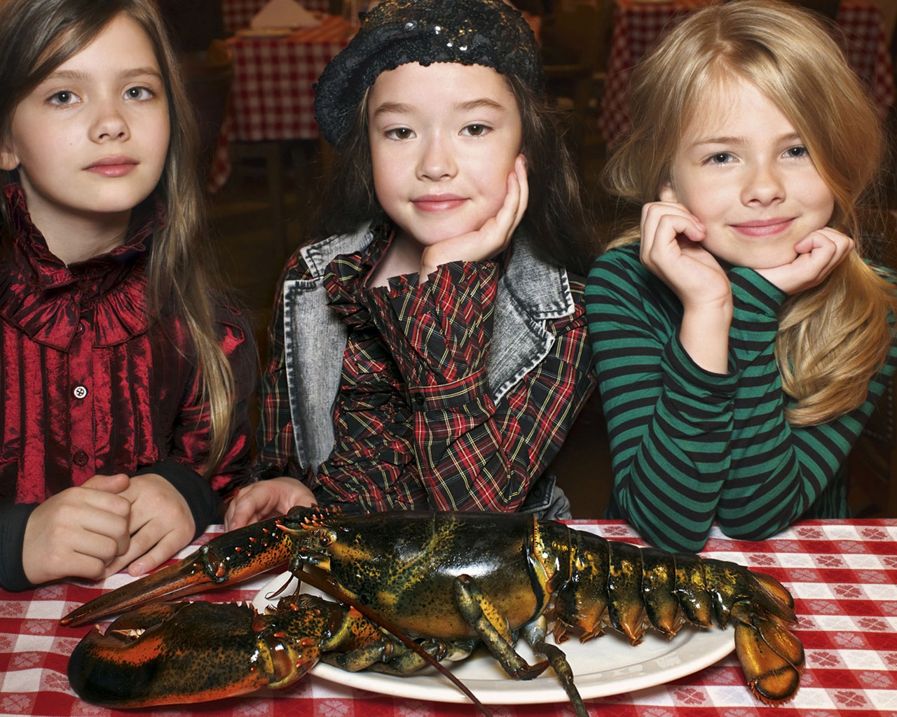 Colorful Children's Fashion Wallpaper (4) #5 - 1280x1024