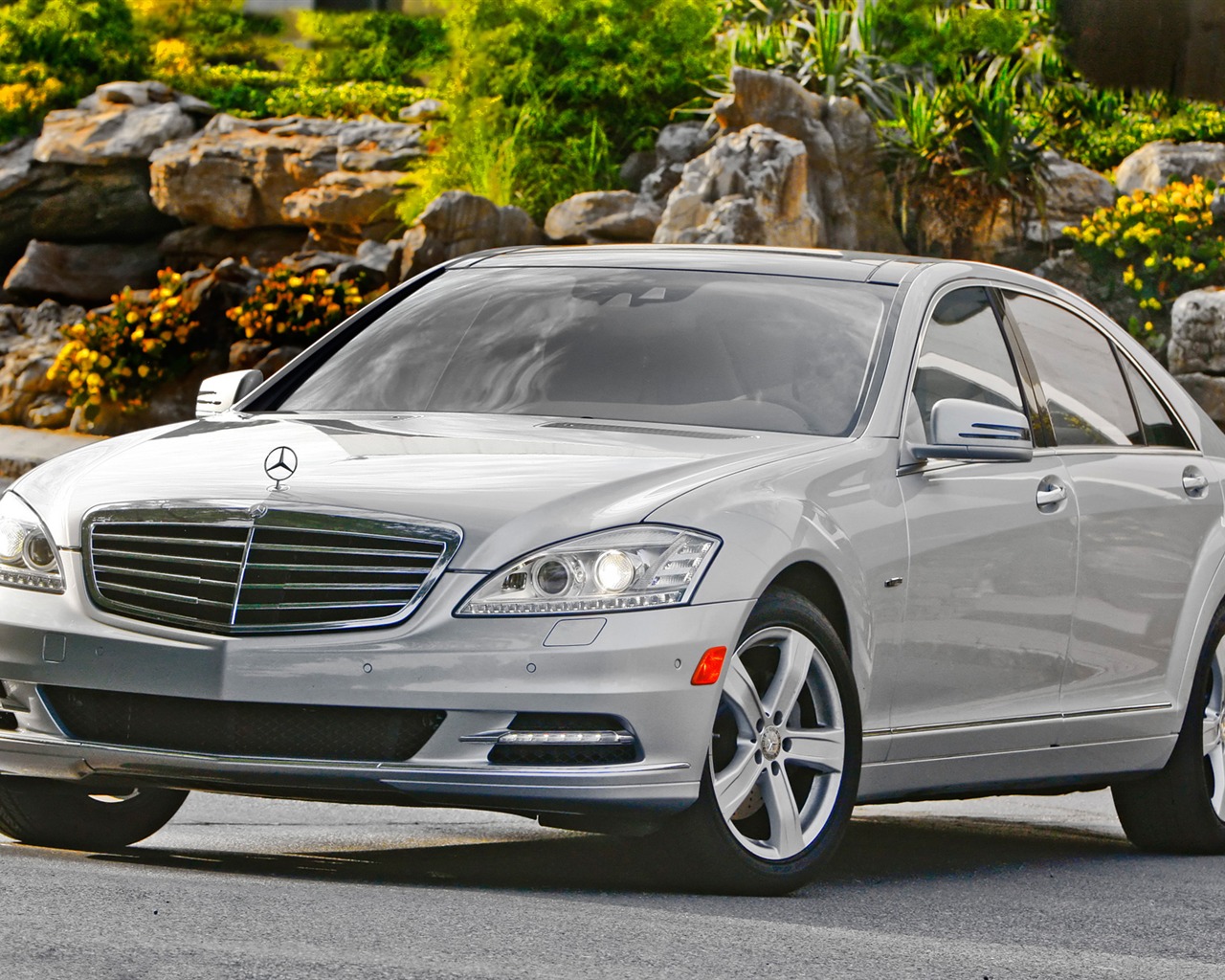 Mercedes-Benz S400 Hybrid - 2010 HD tapetu #2 - 1280x1024