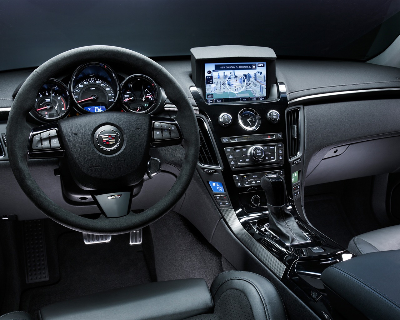 Cadillac CTS-V - 2011 HD wallpaper #10 - 1280x1024