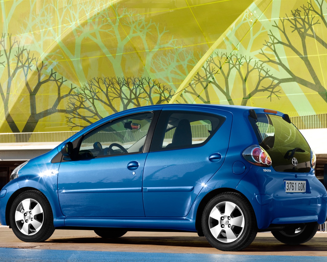 Toyota Aygo - 2009 HD tapetu #5 - 1280x1024