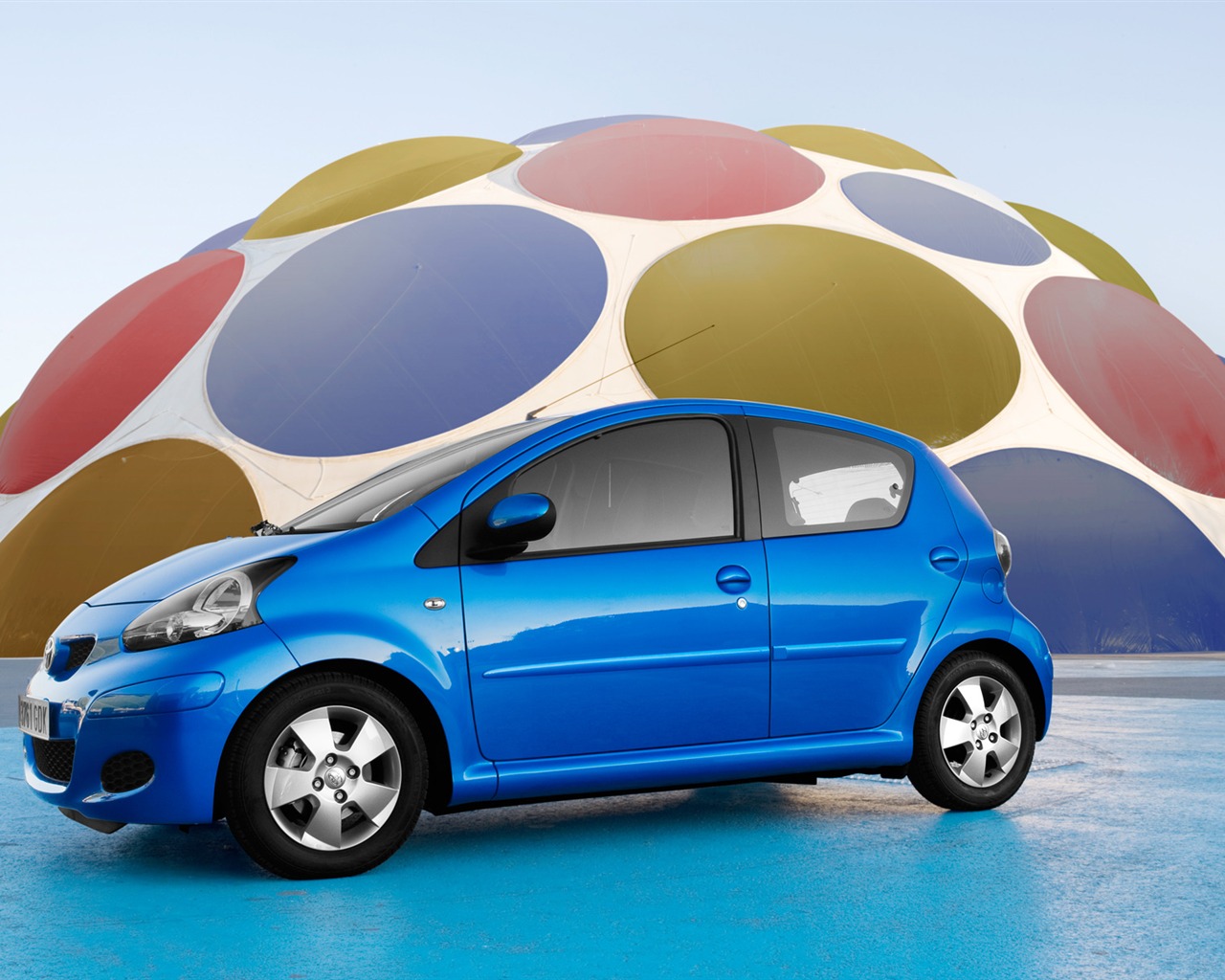 Toyota Aygo - 2009 HD tapetu #7 - 1280x1024
