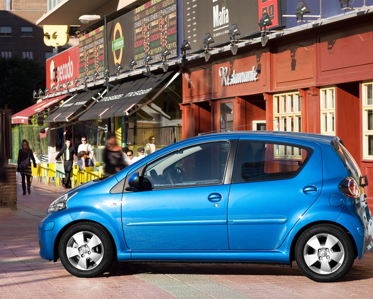 Toyota Aygo - 2009 HD tapetu #8 - 1280x1024