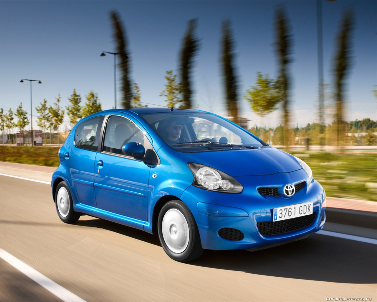 Toyota Aygo - 2009 HD tapetu #10 - 1280x1024