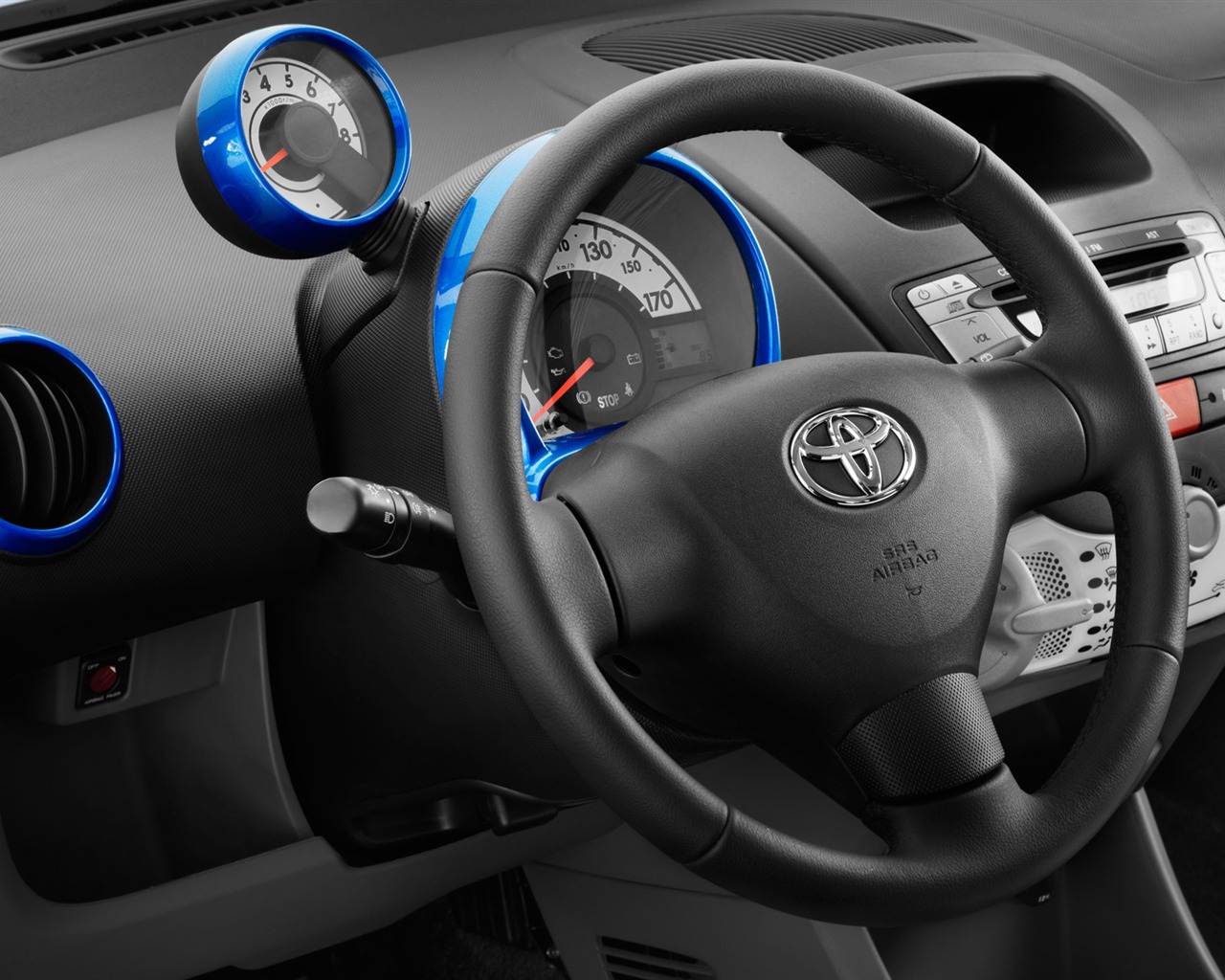 Toyota Aygo - 2009 HD tapetu #14 - 1280x1024