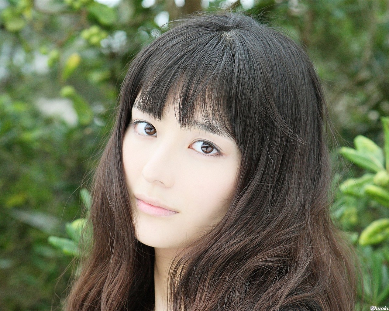 Harada Natsuki hermoso fondo de pantalla #1 - 1280x1024