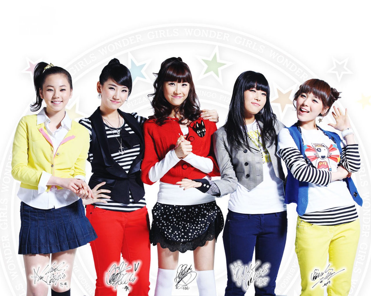Wonder Girls cartera de belleza coreano #2 - 1280x1024