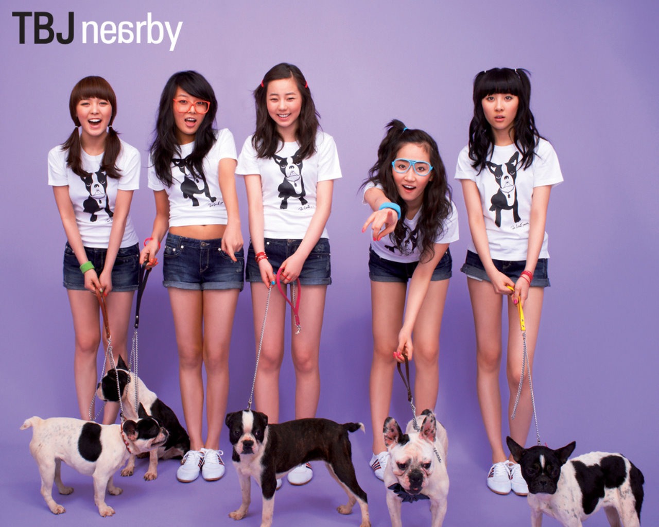 Wonder Girls Korejština krásu portfolio #7 - 1280x1024