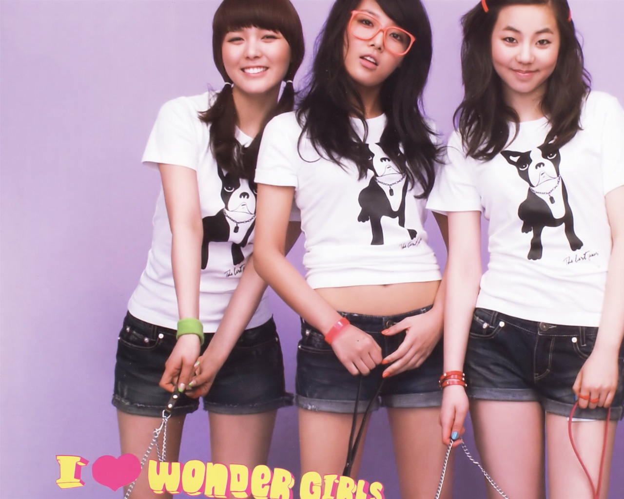 Wonder Girls cartera de belleza coreano #11 - 1280x1024