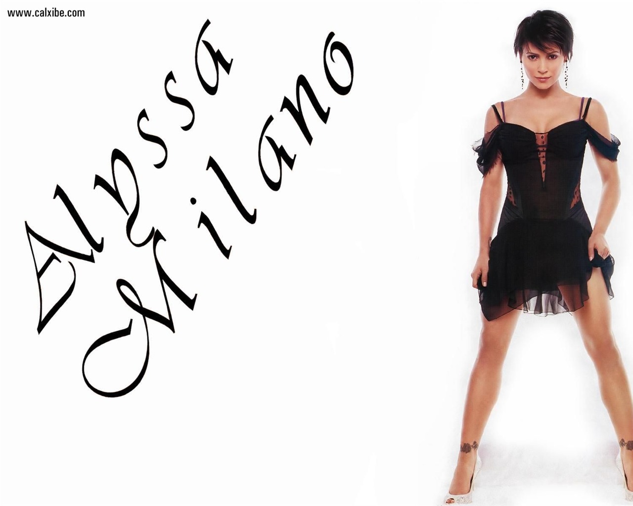 Alyssa Milano beau fond d'écran (2) #25 - 1280x1024