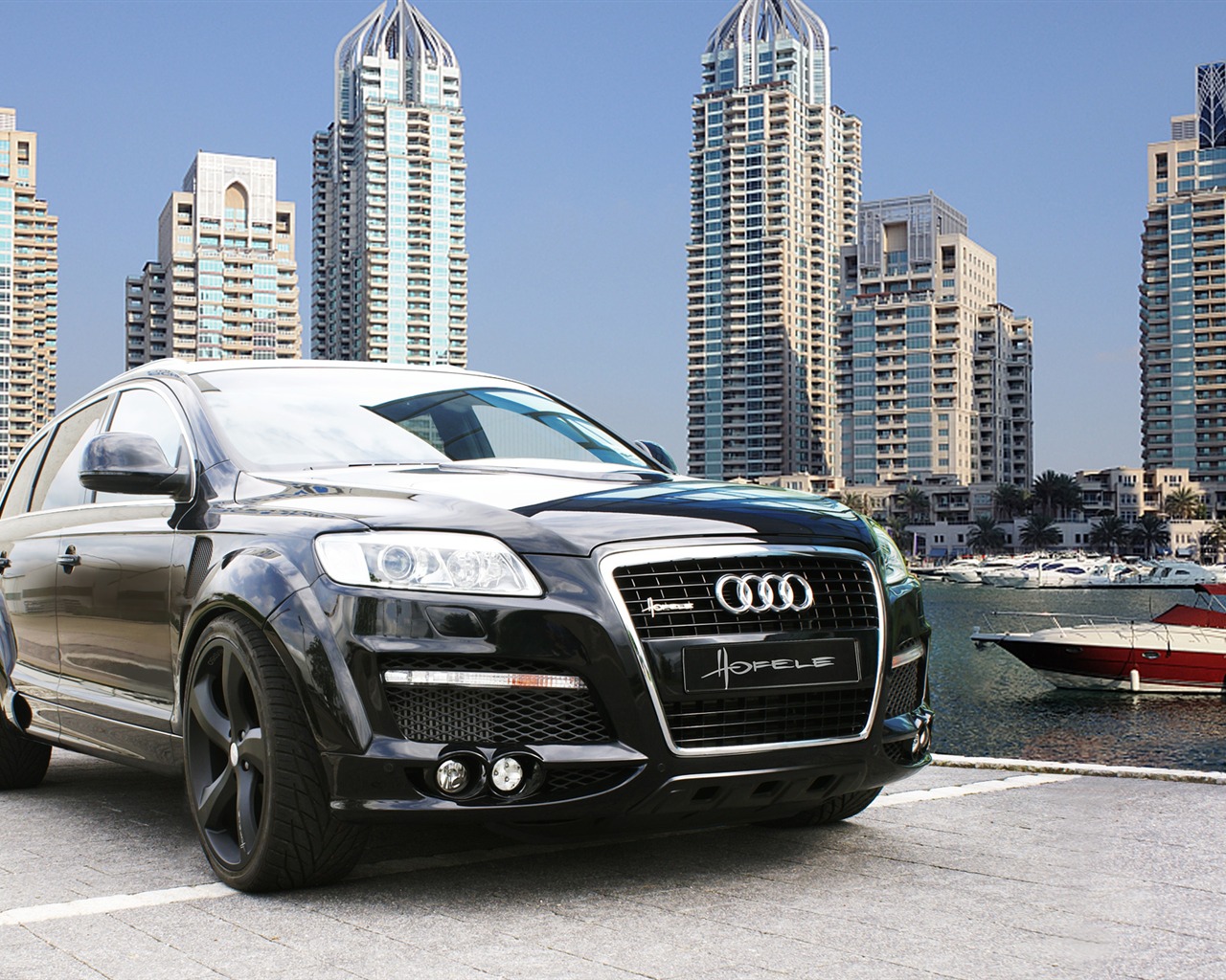 Hofele Audi Q7 HD tapetu #2 - 1280x1024