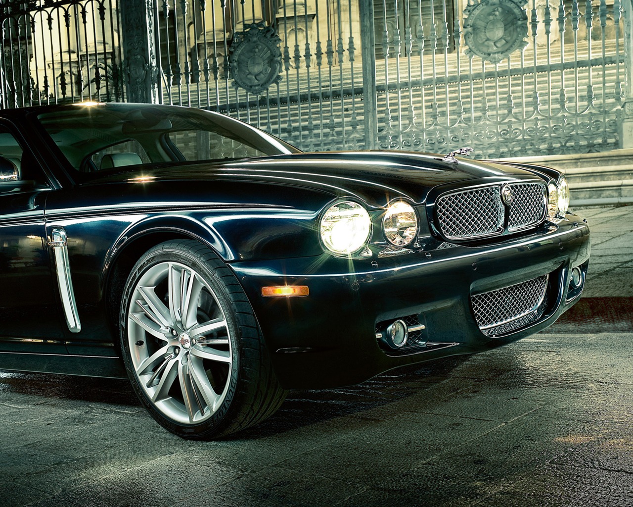 Jaguar XJ Portfolio - 2009 HD Wallpaper #7 - 1280x1024
