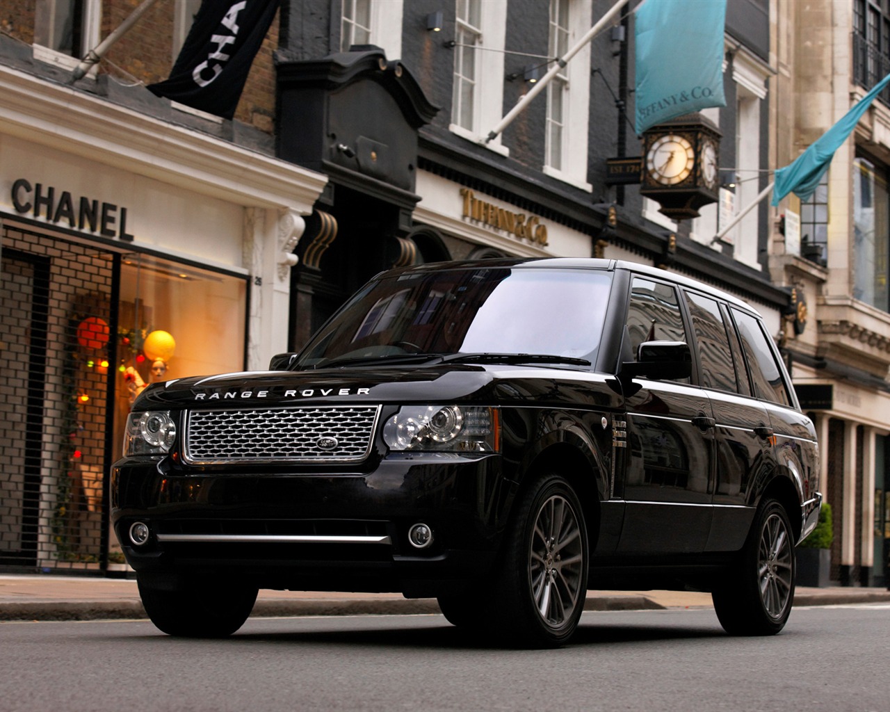 Land Rover Range Rover Black Edition - 2011 HD tapetu #1 - 1280x1024