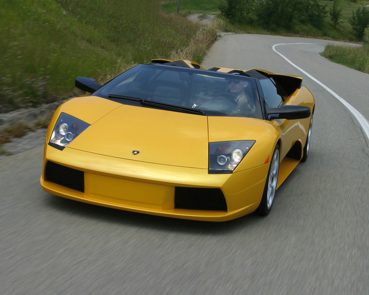 Lamborghini Murcielago Roadster - 2004 兰博基尼4 - 1280x1024