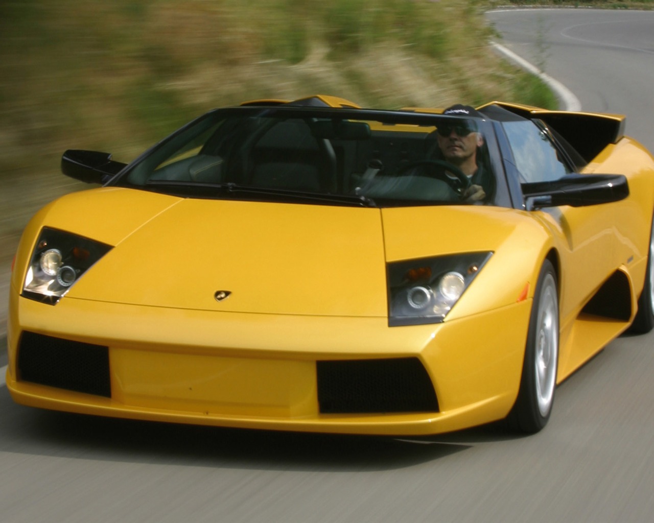 Lamborghini Murcielago Roadster - 2004 兰博基尼6 - 1280x1024