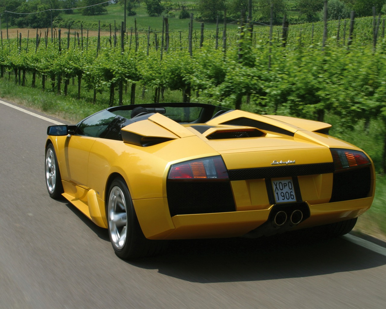 Lamborghini Murcielago Roadster - 2004 HD wallpaper #8 - 1280x1024