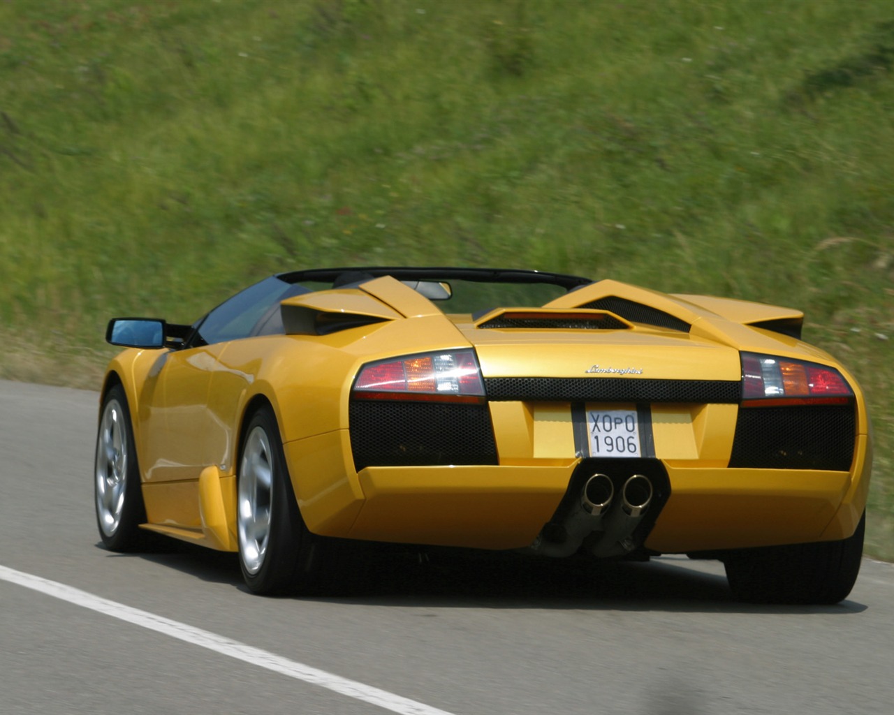 Lamborghini Murcielago Roadster - 2004 HD tapetu #9 - 1280x1024