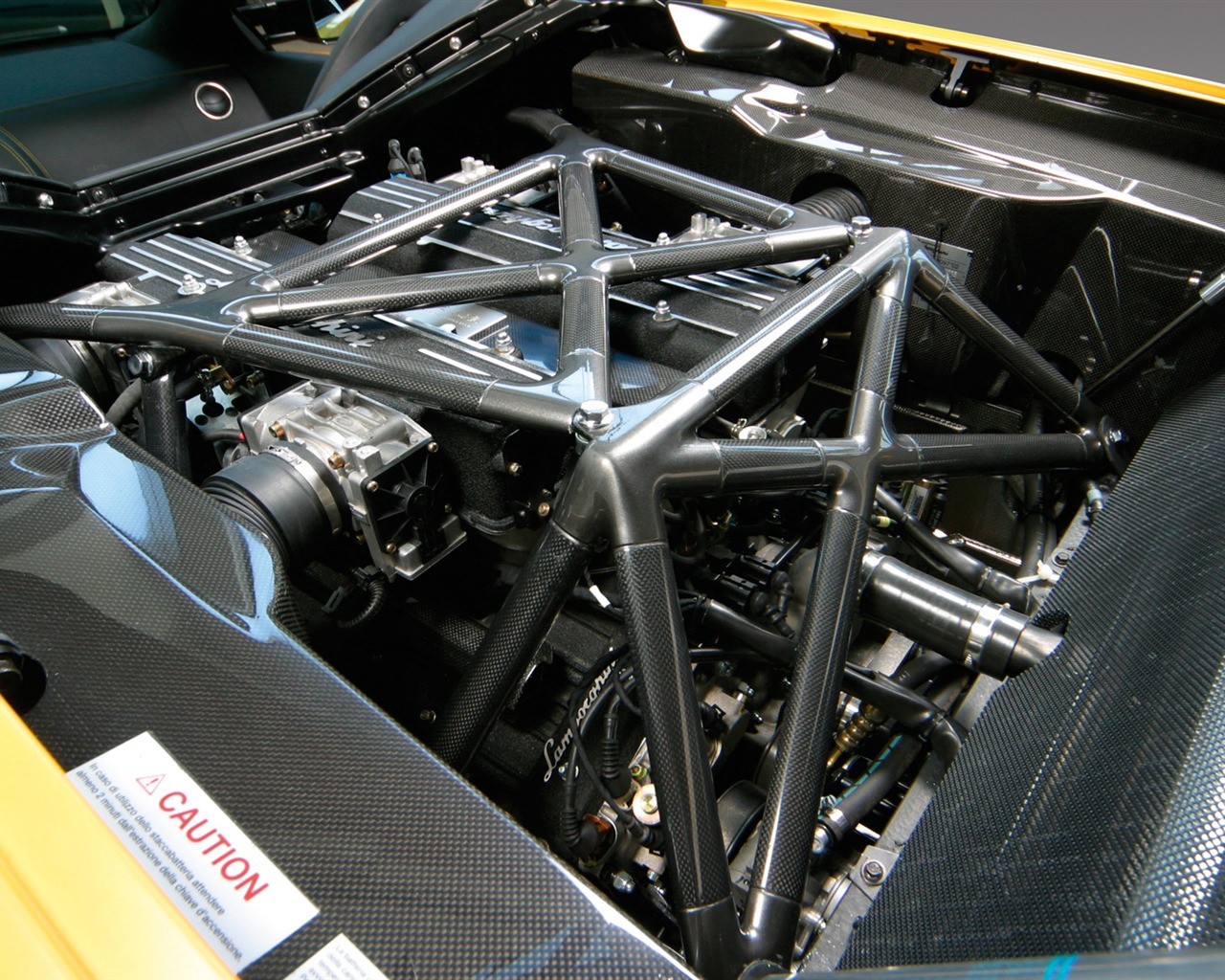Lamborghini Murcielago Roadster - 2004 HD tapetu #33 - 1280x1024
