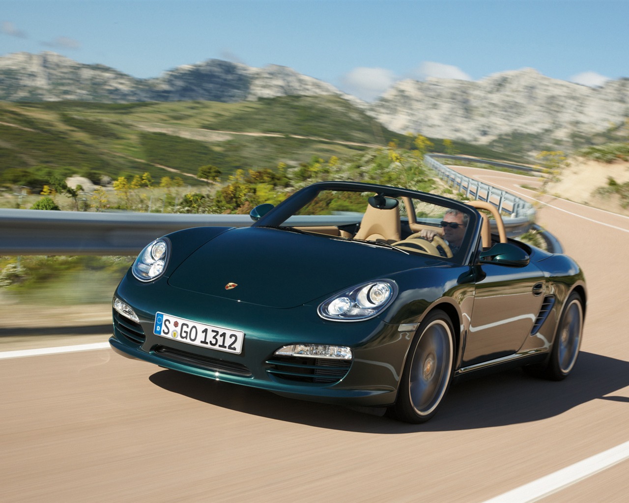 Porsche Boxster - 2009 HD tapetu #1 - 1280x1024