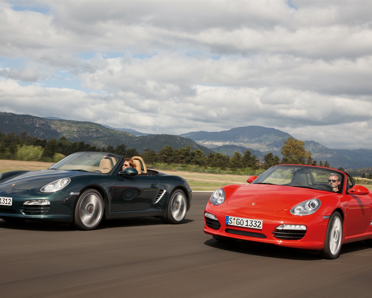 Porsche Boxster - 2009 fonds d'écran HD #7 - 1280x1024