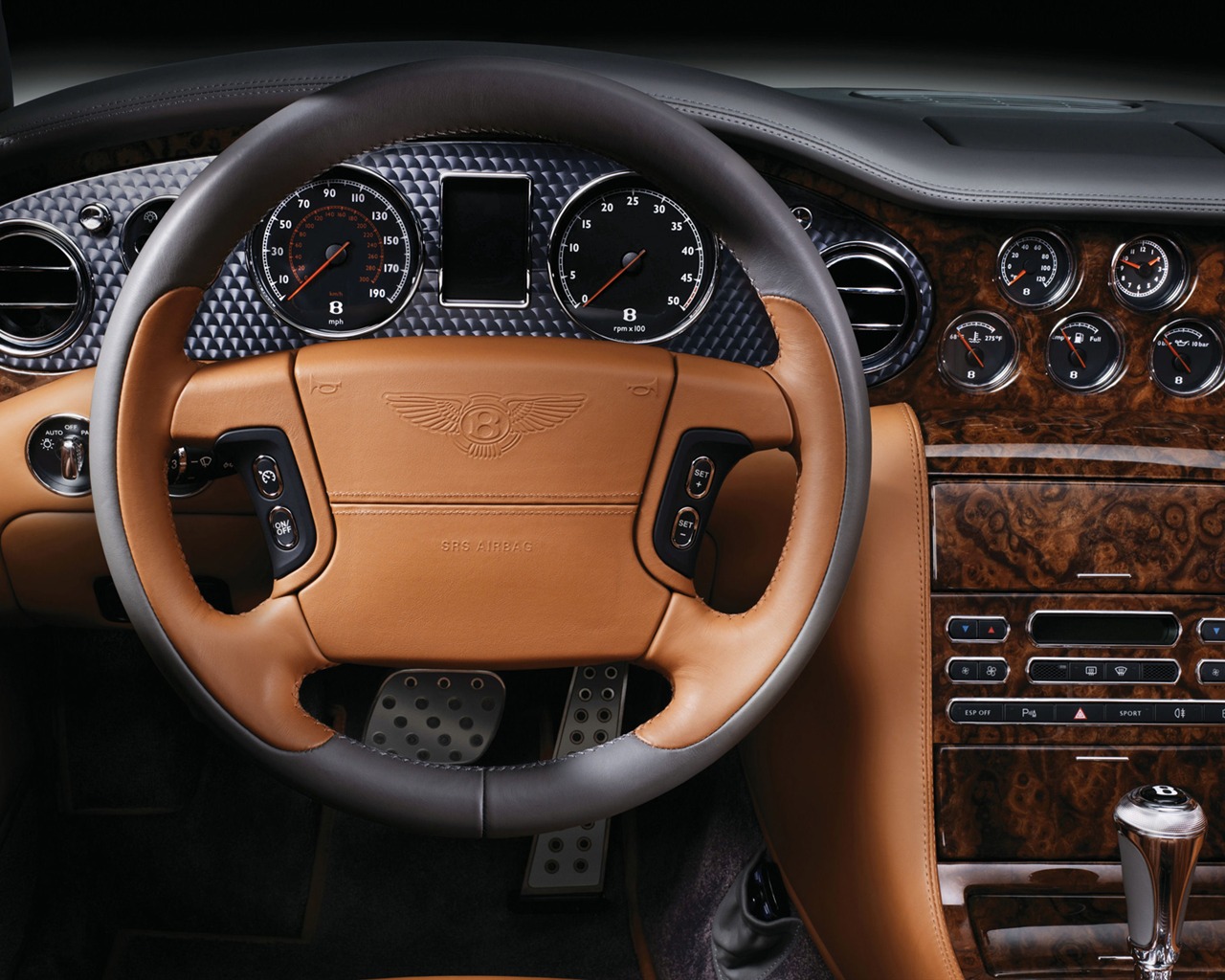 Bentley Azure T - 2009 fonds d'écran HD #9 - 1280x1024