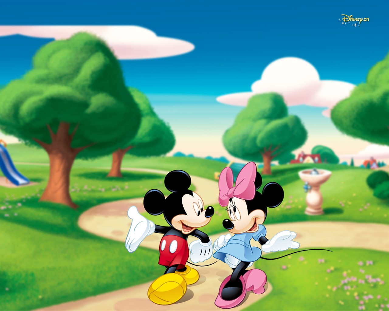 Disney-Zeichentrickfilm Mickey Wallpaper (1) #1 - 1280x1024