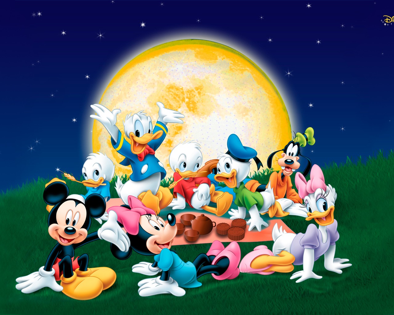 Disney bande dessinée Mickey Fond d'écran (1) #2 - 1280x1024