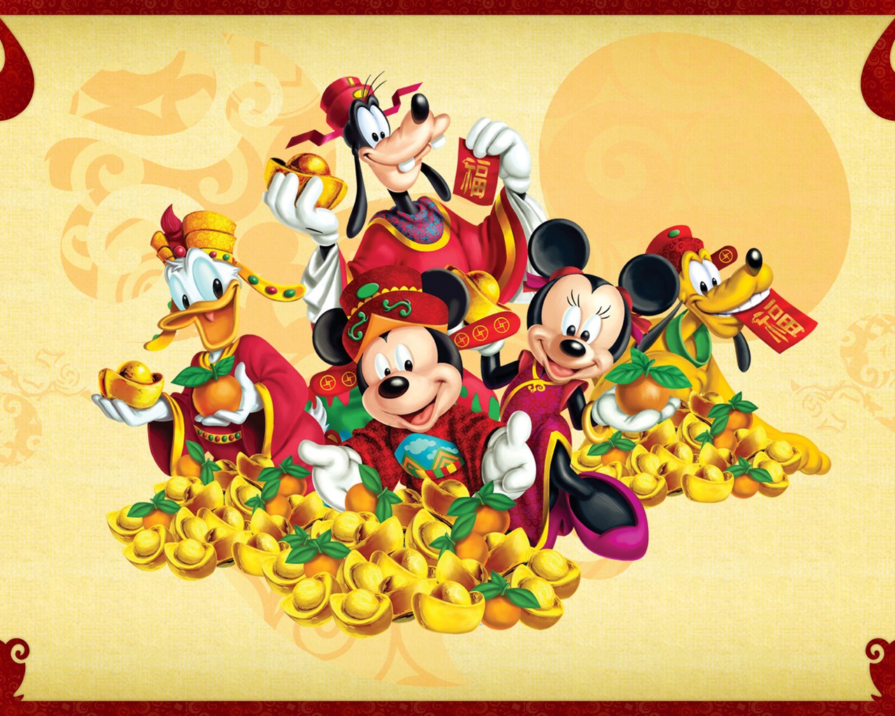Disney bande dessinée Mickey Fond d'écran (1) #3 - 1280x1024