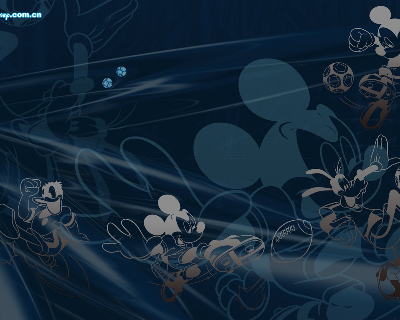 Disney-Zeichentrickfilm Mickey Wallpaper (1) #7 - 1280x1024