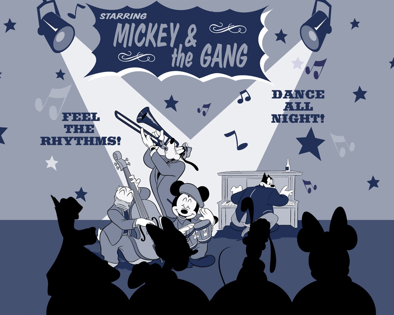 Disney cartoon Mickey Wallpaper (1) #8 - 1280x1024