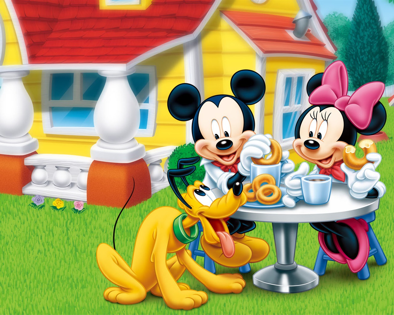Disney-Zeichentrickfilm Mickey Wallpaper (1) #10 - 1280x1024