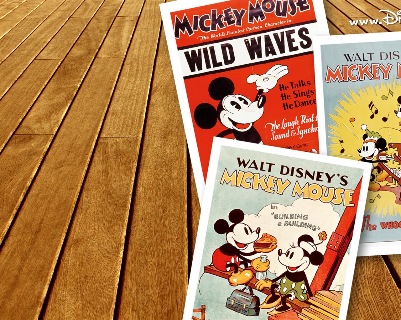 Disney-Zeichentrickfilm Mickey Wallpaper (1) #15 - 1280x1024