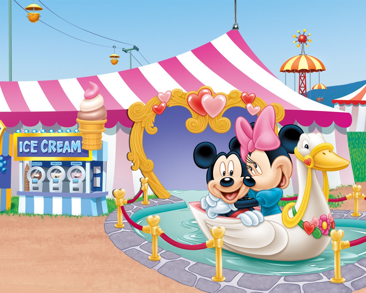 Disney cartoon Mickey Wallpaper (1) #19 - 1280x1024