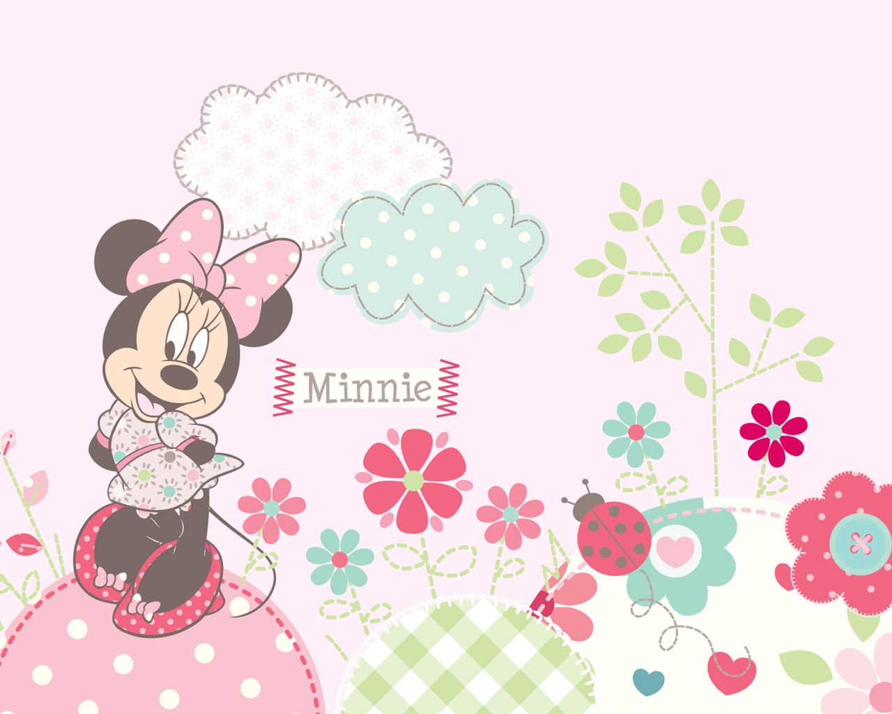 Fondo de pantalla de dibujos animados de Disney Mickey (2) #3 - 1280x1024
