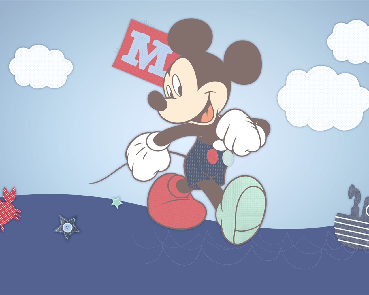 Disney karikatury Mickey tapety (2) #4 - 1280x1024