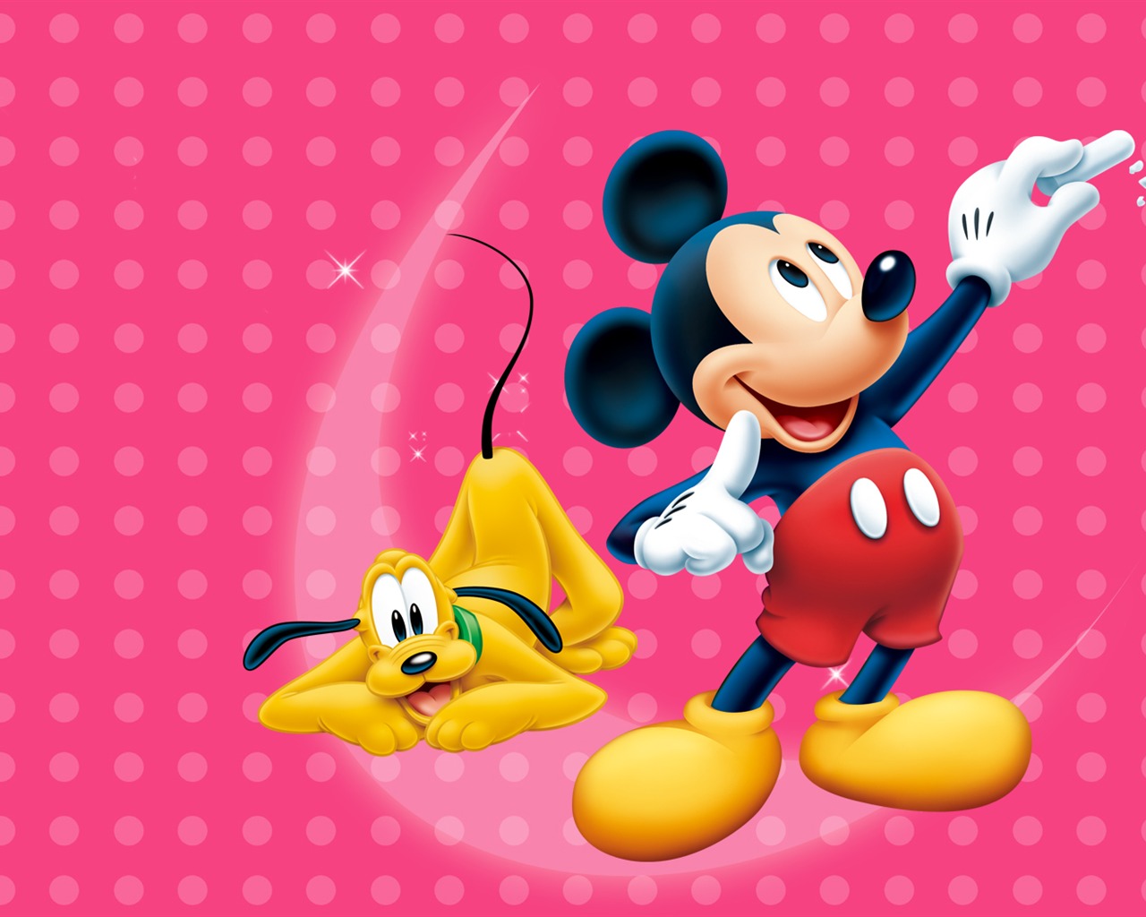 Disney cartoon Mickey Wallpaper (2) #6 - 1280x1024