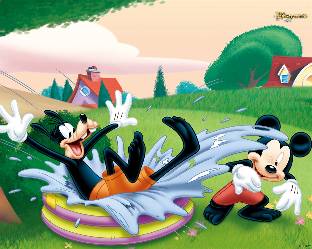 Fondo de pantalla de dibujos animados de Disney Mickey (2) #19 - 1280x1024