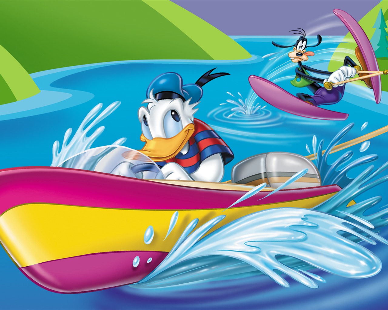Fondo de pantalla de dibujos animados de Disney Mickey (3) #22 - 1280x1024