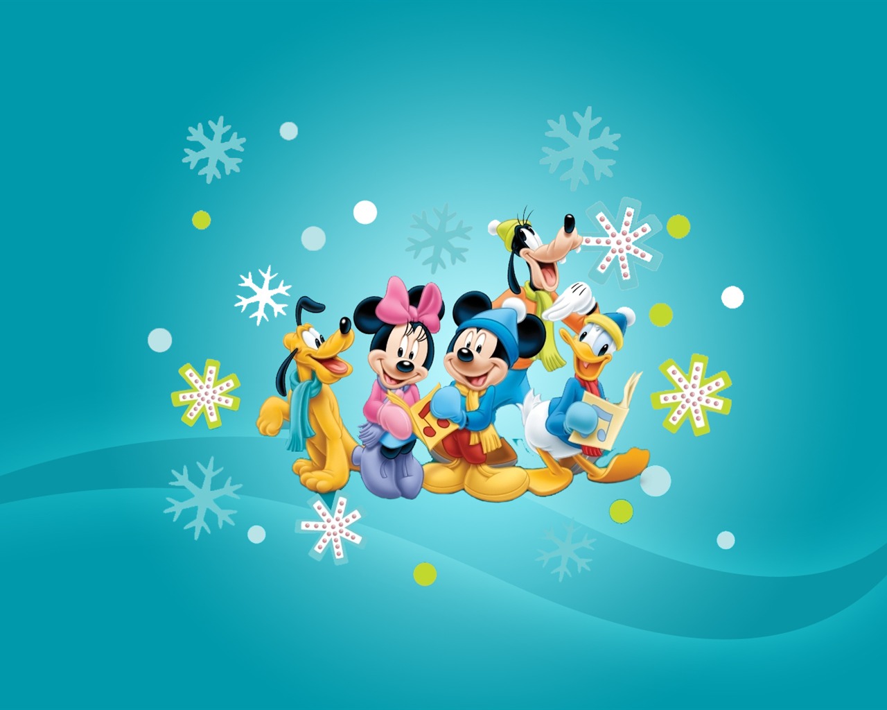 Disney cartoon Mickey Wallpaper (4) #4 - 1280x1024